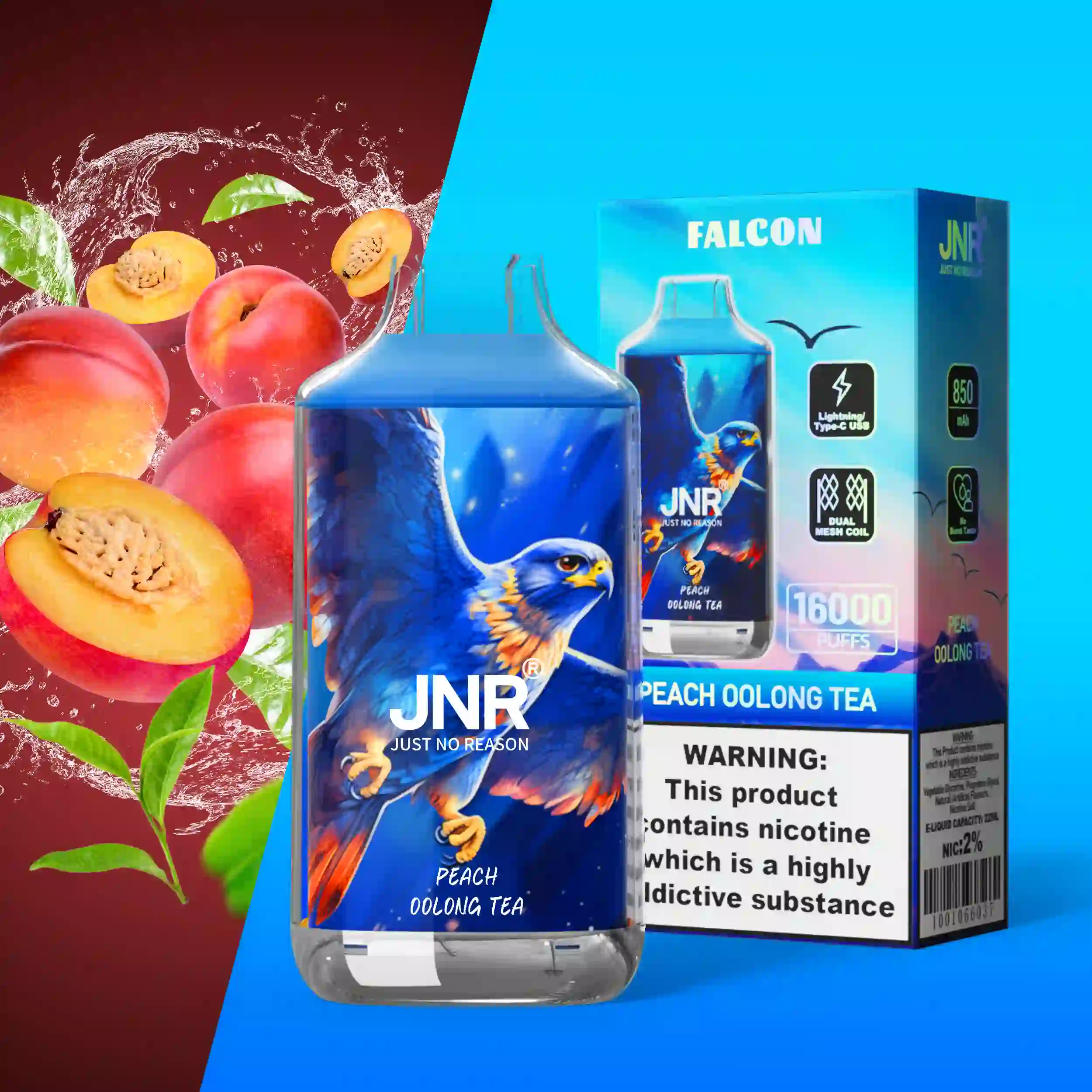 JNR Falcon Disposable Vape 16000 Puffs