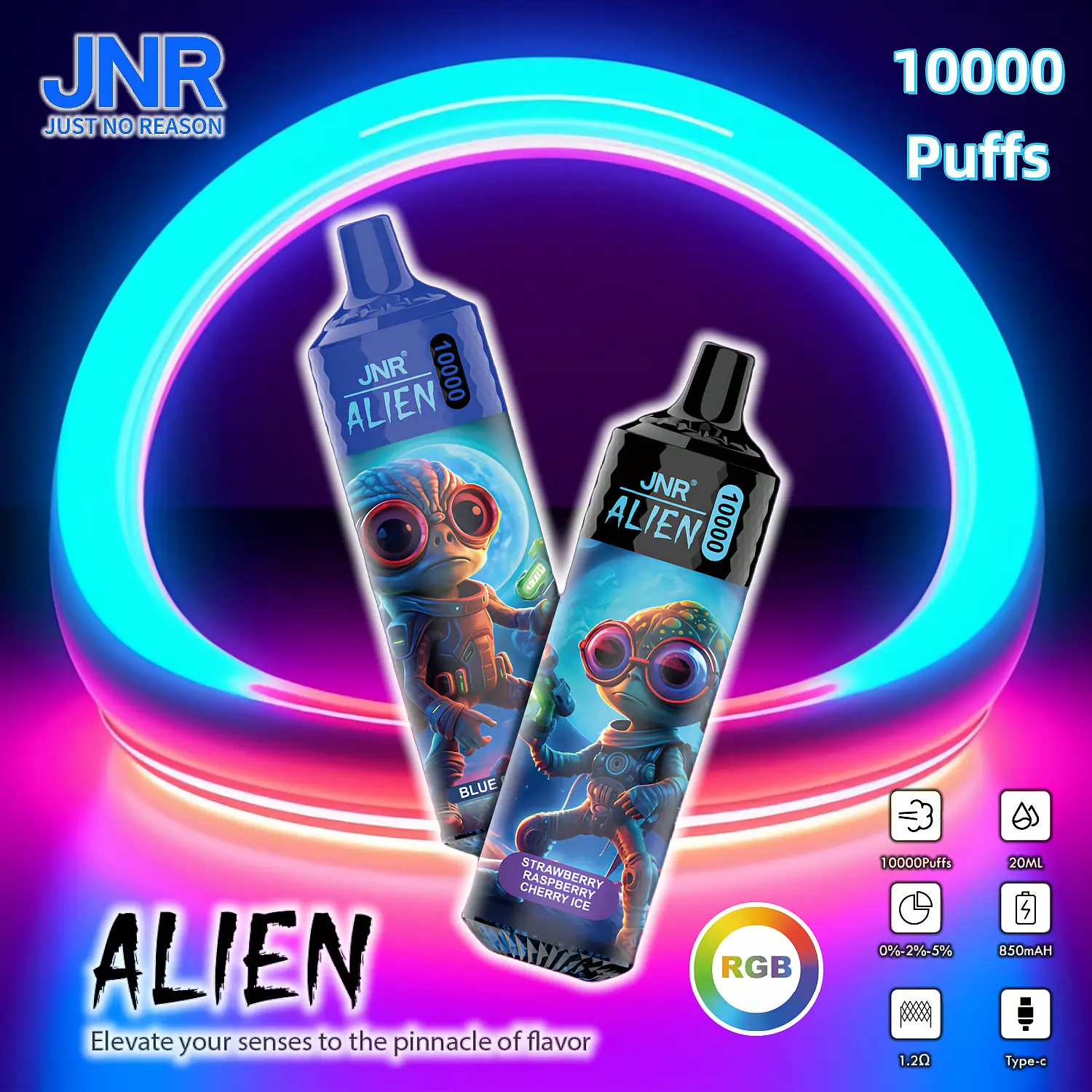 JNR Alien 10000 Puffs Disposable Vape