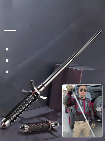 🔥👍Close Combat Weapon: Telescopic Dog-Beating Staff / Trekking Pole