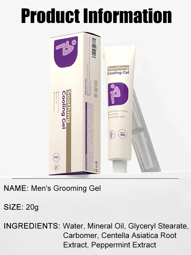 Men's grooming gel