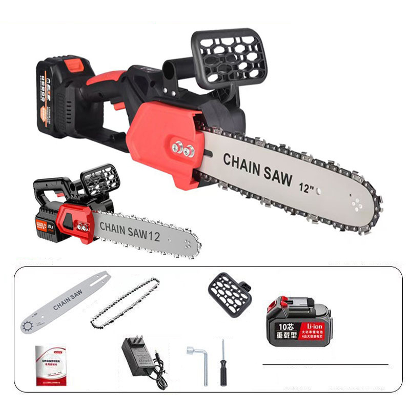 High-power woodworking electric chain saw
