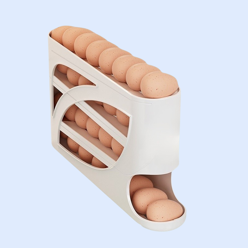 Four-layer slide egg storage box