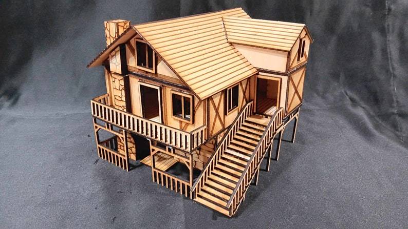 Unique Wooden DIY Cabin (3 Pcs-1 Set)