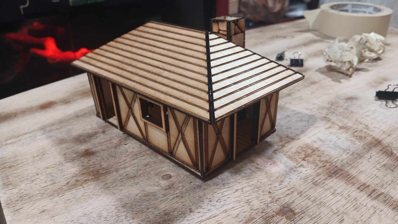 Unique Wooden DIY Cabin (3 Pcs-1 Set)
