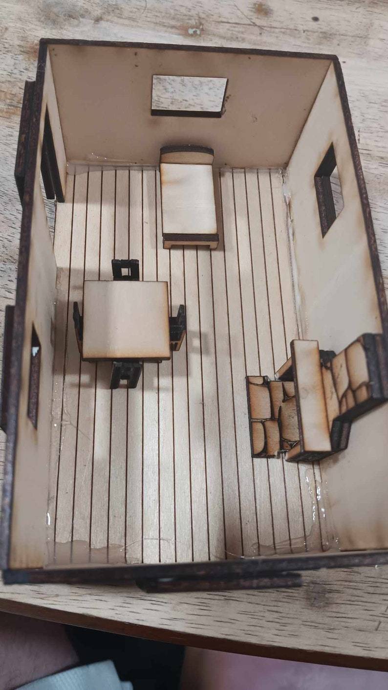 Unique Wooden DIY Cabin (3 Pcs-1 Set)