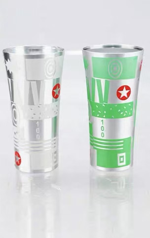 Limited edition thermochromic metal mug(Note the style when ordering)