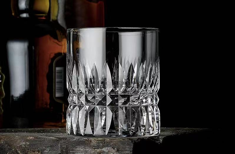 Starburst K9 crystal glass   whiskey glass