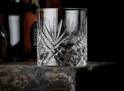 Starburst K9 crystal glass   whiskey glass