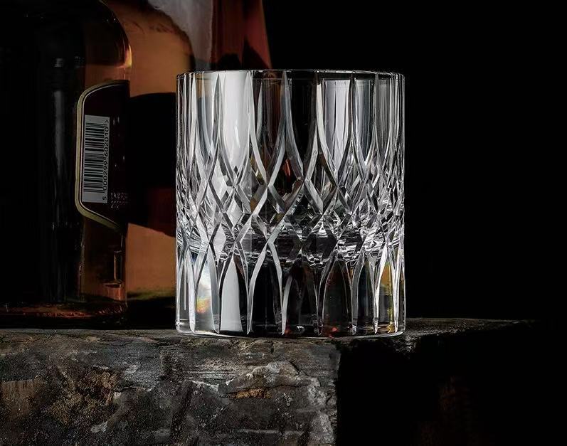 Starburst K9 crystal glass   whiskey glass