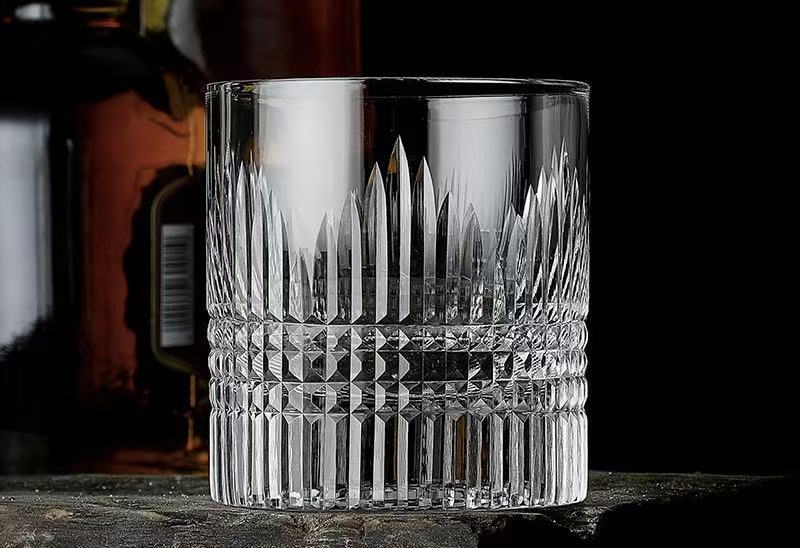 Starburst K9 crystal glass   whiskey glass