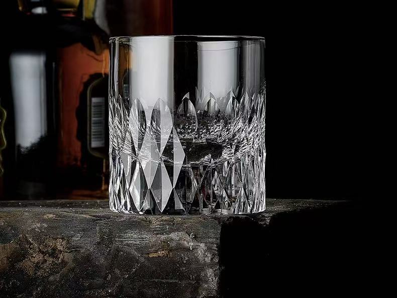 Starburst K9 crystal glass   whiskey glass