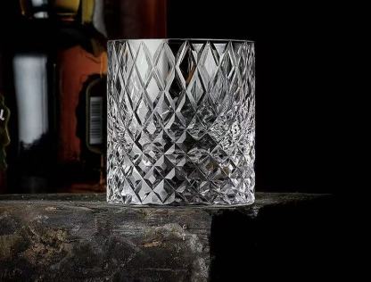 Starburst K9 crystal glass   whiskey glass