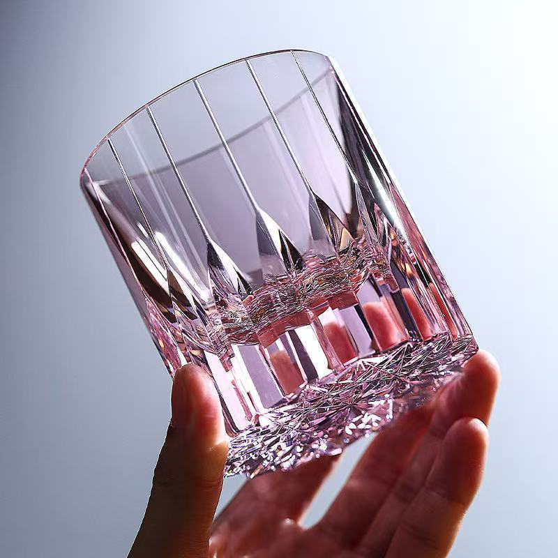 Starburst K9 crystal glass   whiskey glass