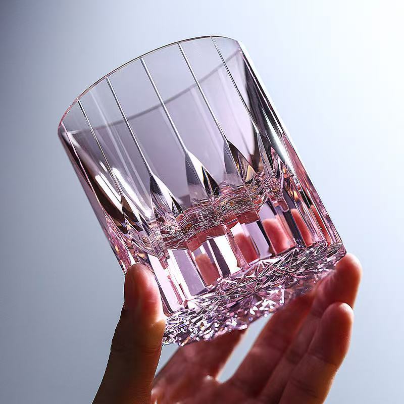 Starburst K9 crystal glass   whiskey glass