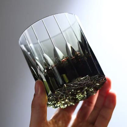 Starburst K9 crystal glass   whiskey glass