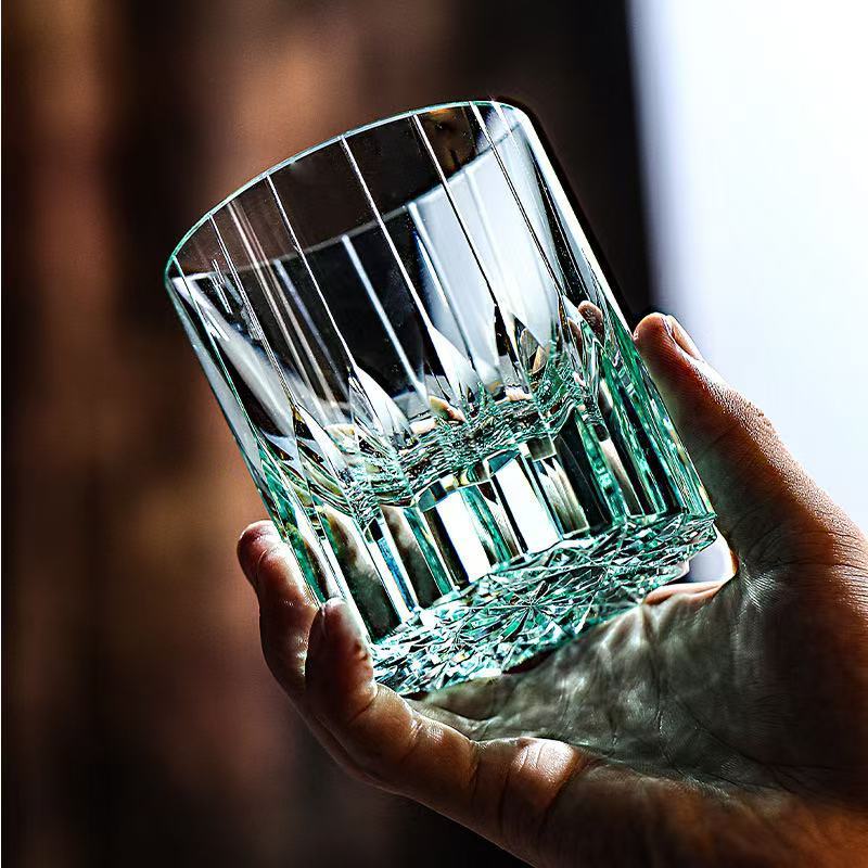 Starburst K9 crystal glass   whiskey glass