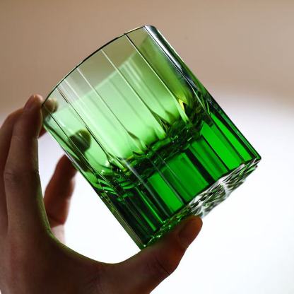 Starburst K9 crystal glass   whiskey glass