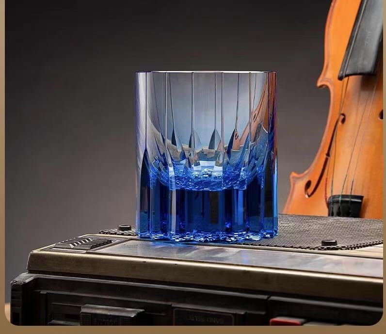 Starburst K9 crystal glass   whiskey glass