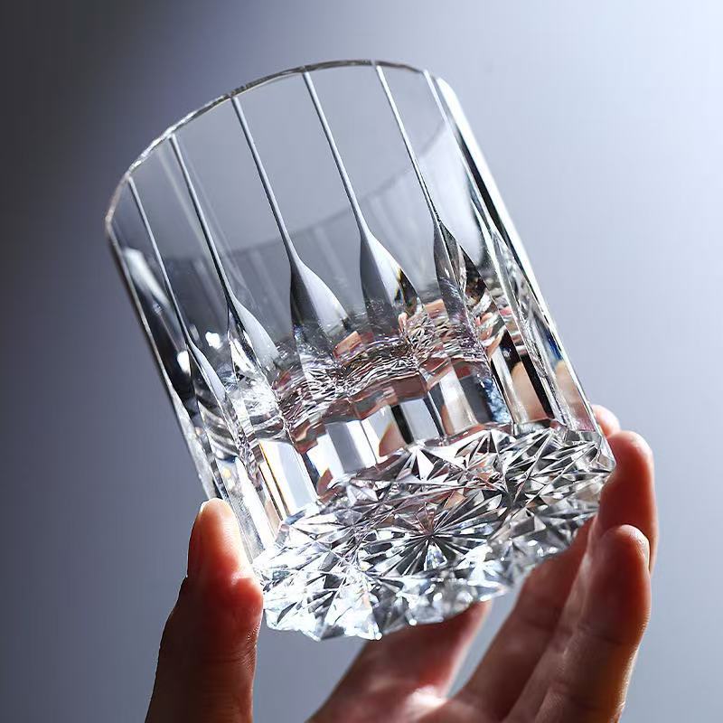 Starburst K9 crystal glass   whiskey glass