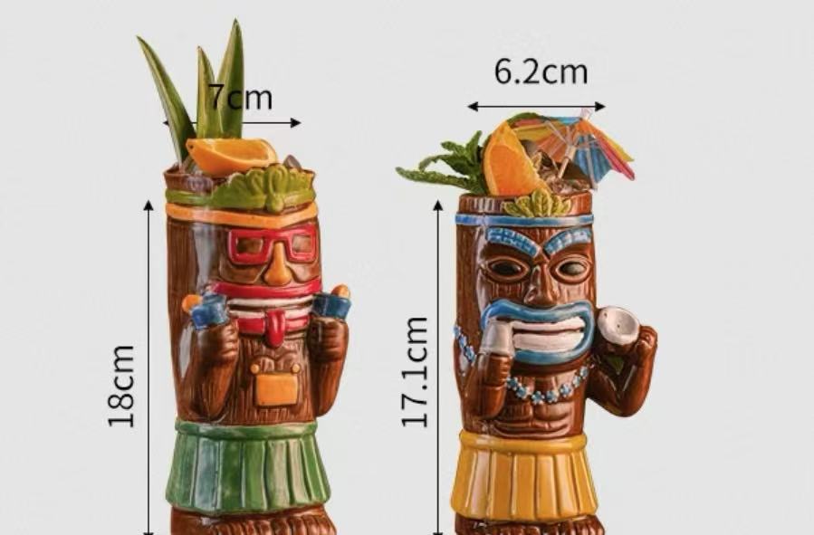 Best-selling ceramic slushie cup with a zombie skull motif