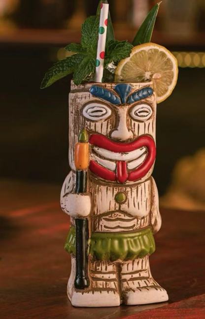 Best-selling ceramic slushie cup with a zombie skull motif