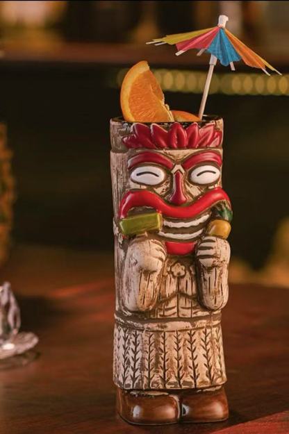 Best-selling ceramic slushie cup with a zombie skull motif