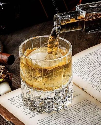 Starburst K9 crystal glass   whiskey glass