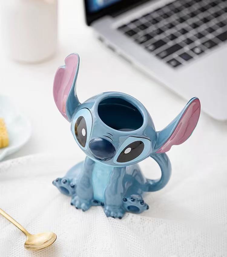 Stitch 3D Stereo Ceramic Water Cup