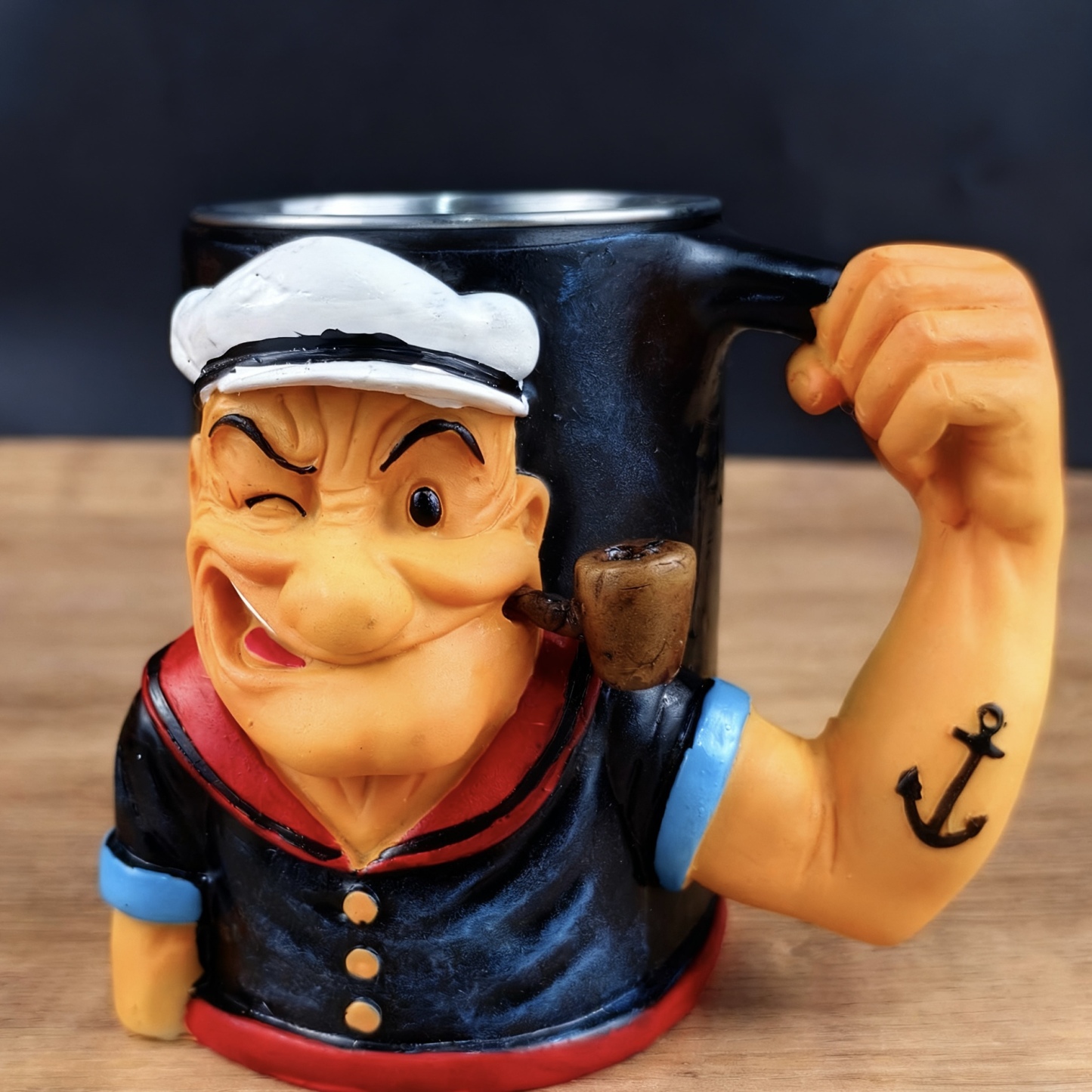 New Style with Inner Liner Popeye Power Mug 3D Popeye Power Mug
