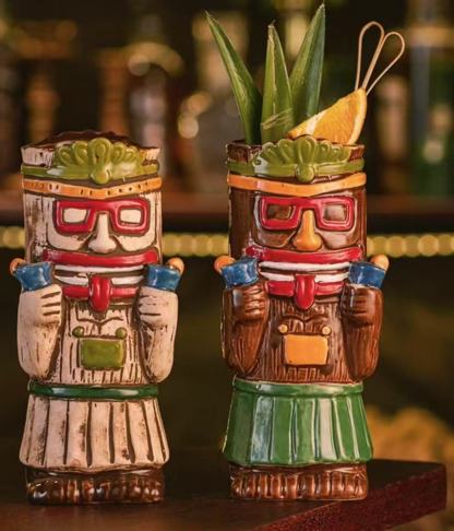 Best-selling ceramic slushie cup with a zombie skull motif