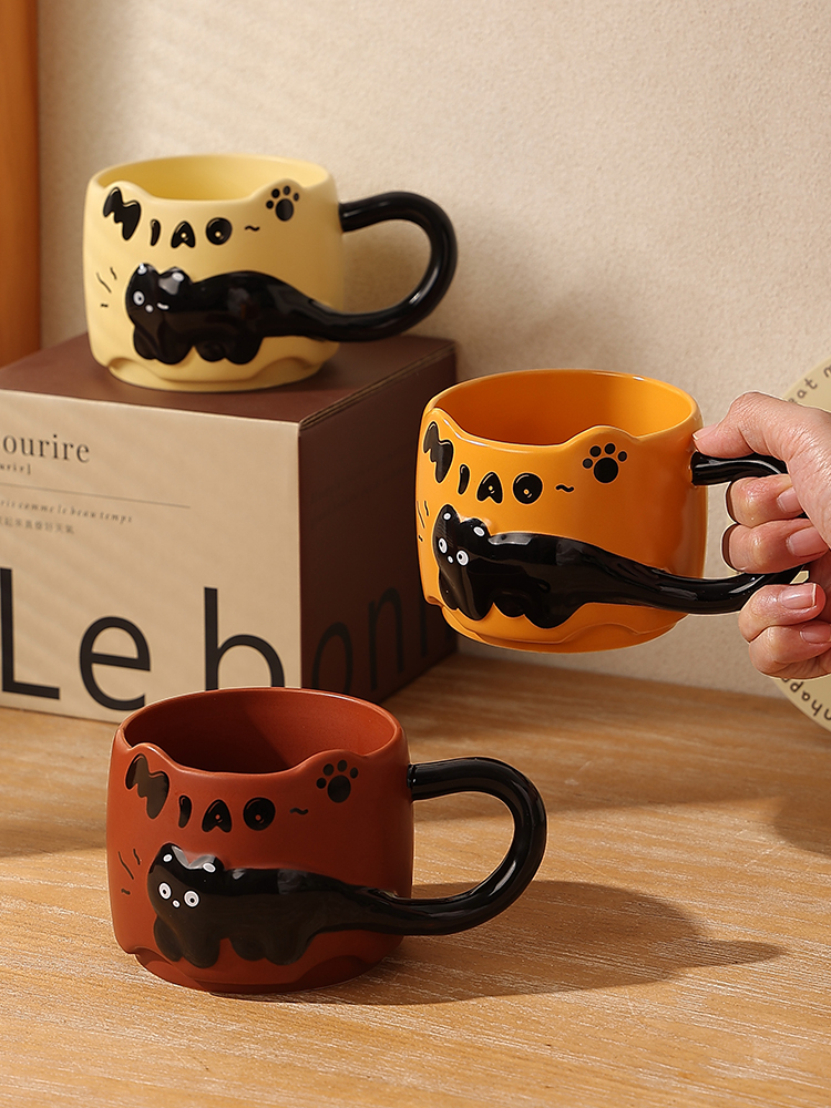 Pawsitively Adorable Cat Mug – Your Daily Dose of Miao~