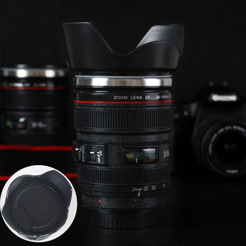 Camera Lens Mug - Brew & Shoot Your Moments