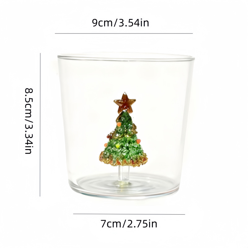 Sip the Magic Inside - Mini Christmas Tree Mug