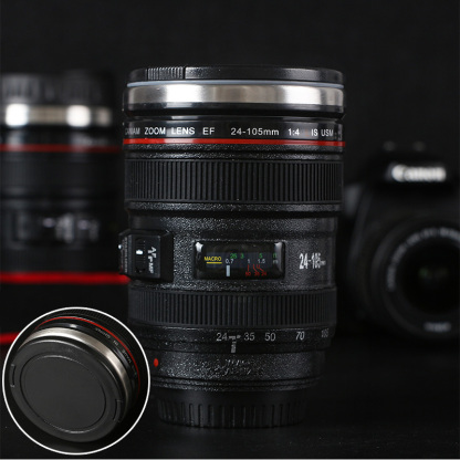 Camera Lens Mug - Brew & Shoot Your Moments