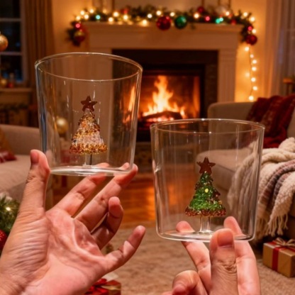 Sip the Magic Inside - Mini Christmas Tree Mug