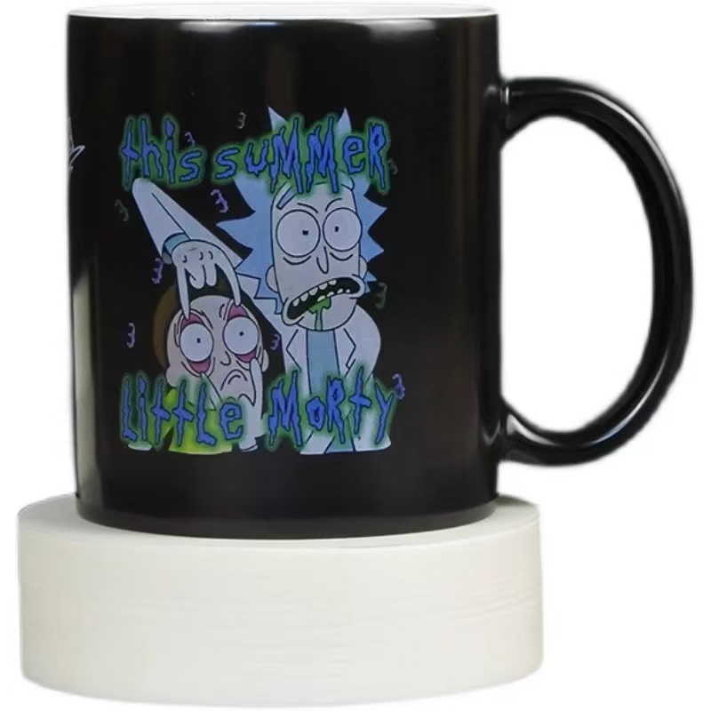 Rick and Morty Multiverse Color-Changing Ceramic Mug