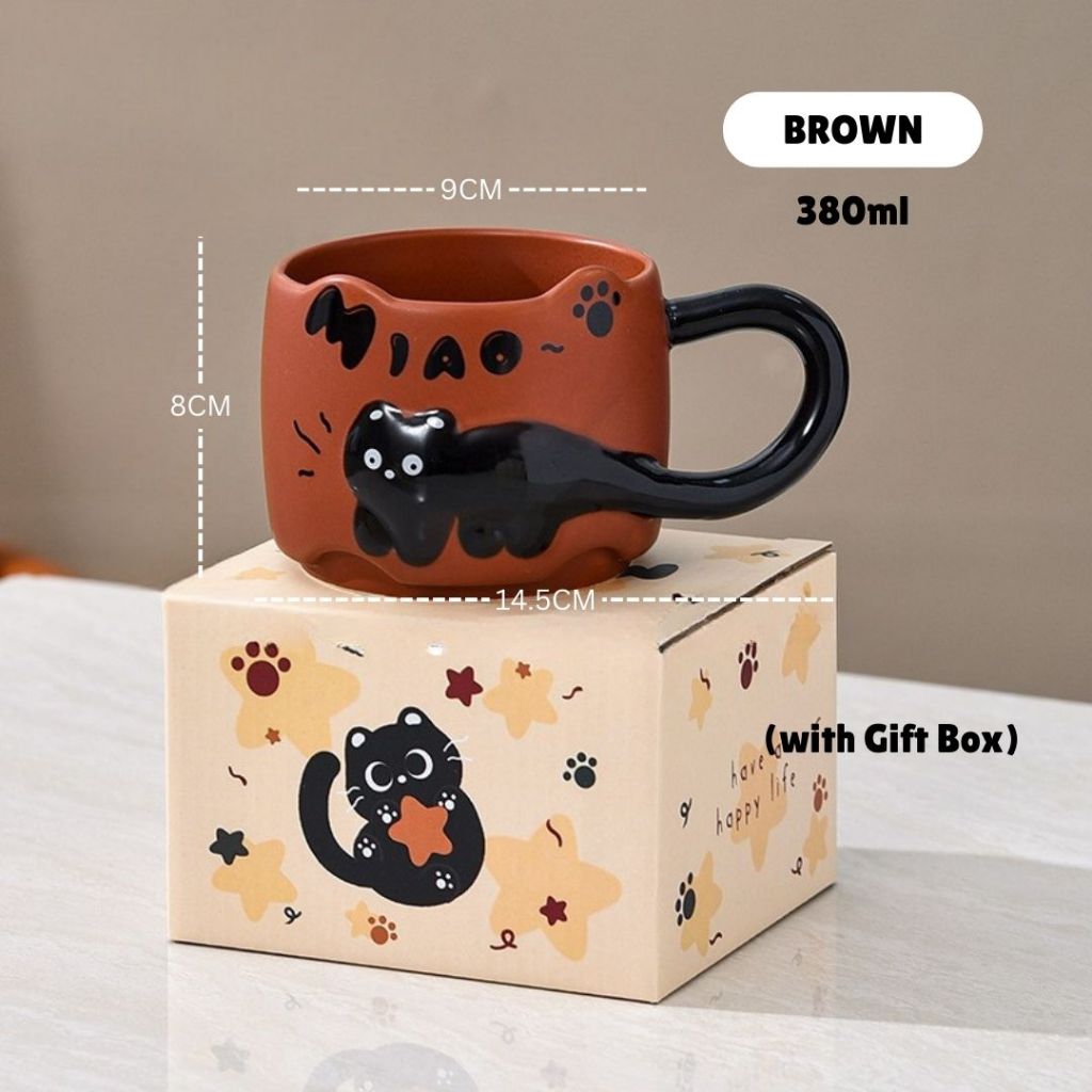 Pawsitively Adorable Cat Mug – Your Daily Dose of Miao~