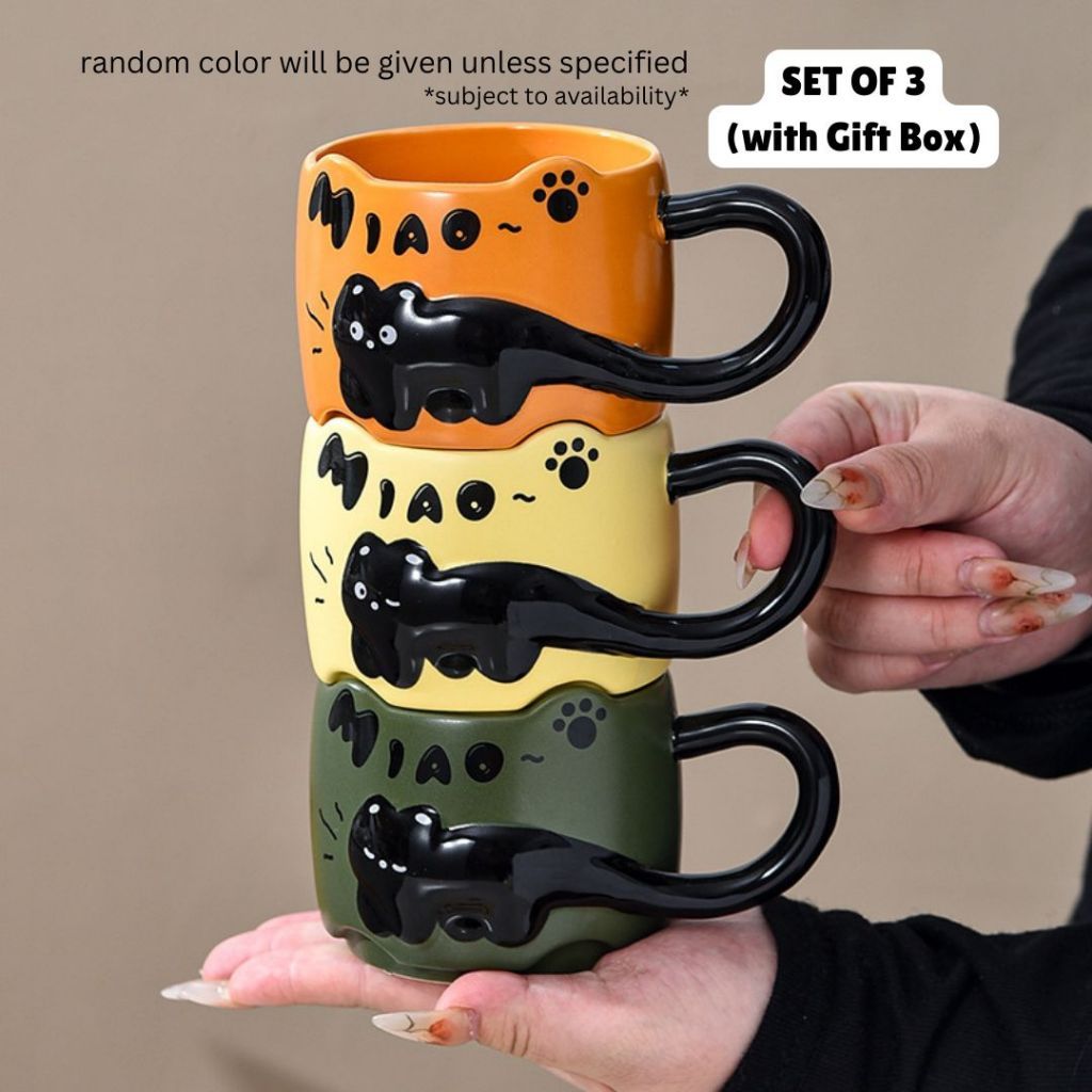 Pawsitively Adorable Cat Mug – Your Daily Dose of Miao~