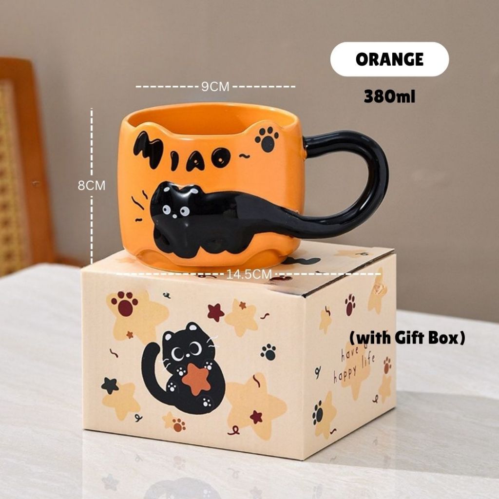 Pawsitively Adorable Cat Mug – Your Daily Dose of Miao~