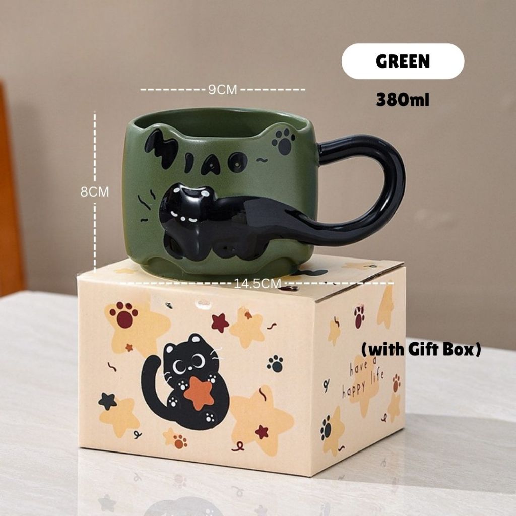Pawsitively Adorable Cat Mug – Your Daily Dose of Miao~