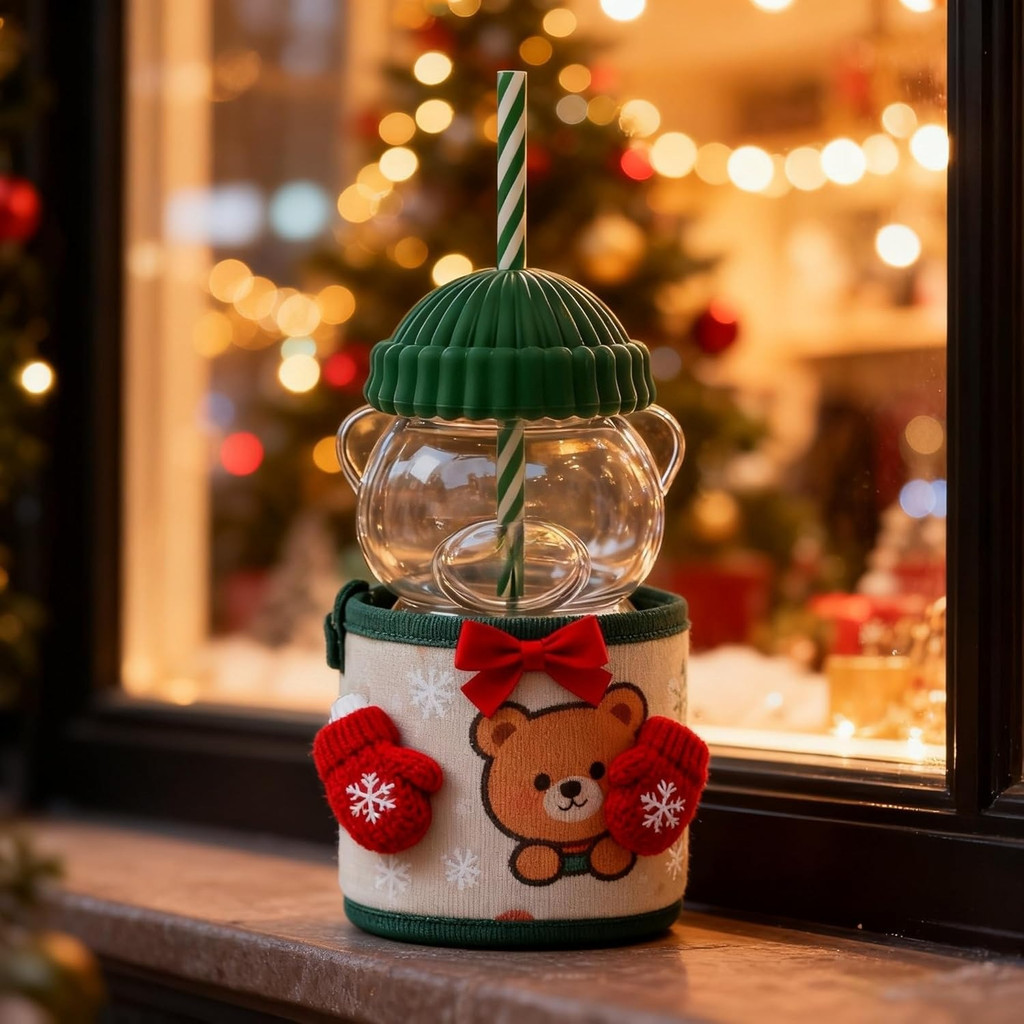 Cozy Bear Holiday Cup - Sip the Season in Style