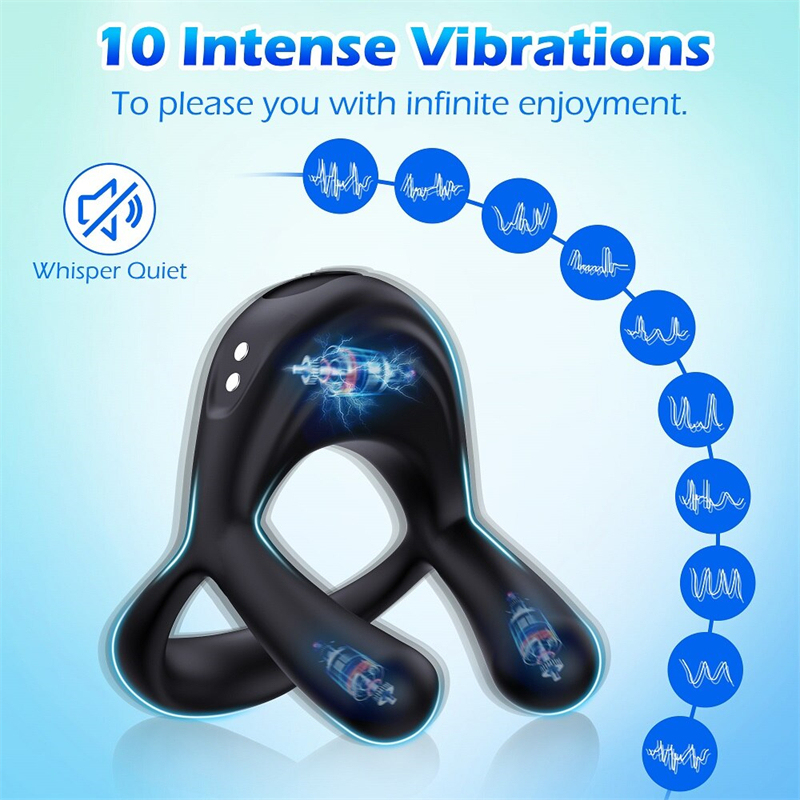 🎁2023 latest explosion low price 49%OFF💥💥-Cock Penis Growth Timelapse Vibrating Ring😍🎀