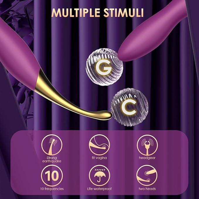 4 in 1 Vibrator Queen🏆🏆 - 8 Seconds Orgasm💖💖