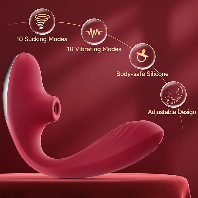 2 in 1 Vibrator - Vaginal G-spot Vibrator-suzhom