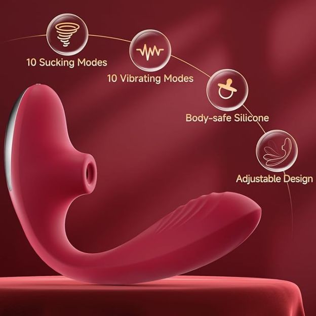 2 in 1 Vibrator - Vaginal G-spot Vibrator-suzhom