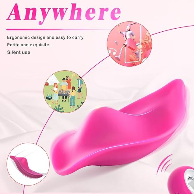 Wearable! 💕- Remote Control Clitoral Mini Vibrator🔥🔥-suzhom