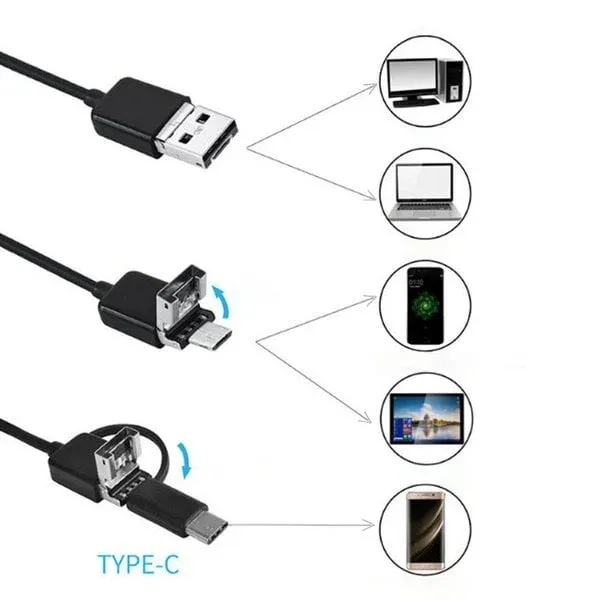 USB/WIFI Endoscope ( Universal across all platforms )