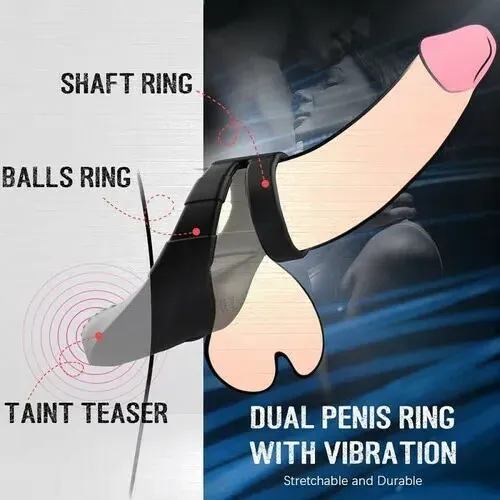 🔥2023 latest explosion 💥💥let you enjoy wonderful upgrades ❤ Adjustable vibration delay ring