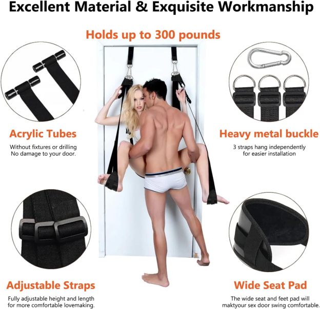 💥💥This Week's Special Price $34.99-😍Newest Door Sex Toys Sex Swing