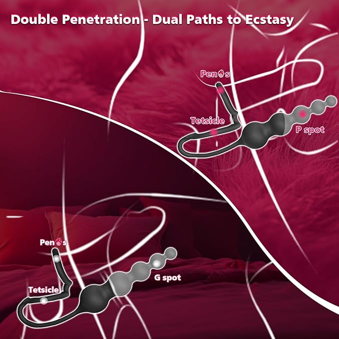Gradient beads 💪💪 -- double ring + anal plug 💥💥-suzhom